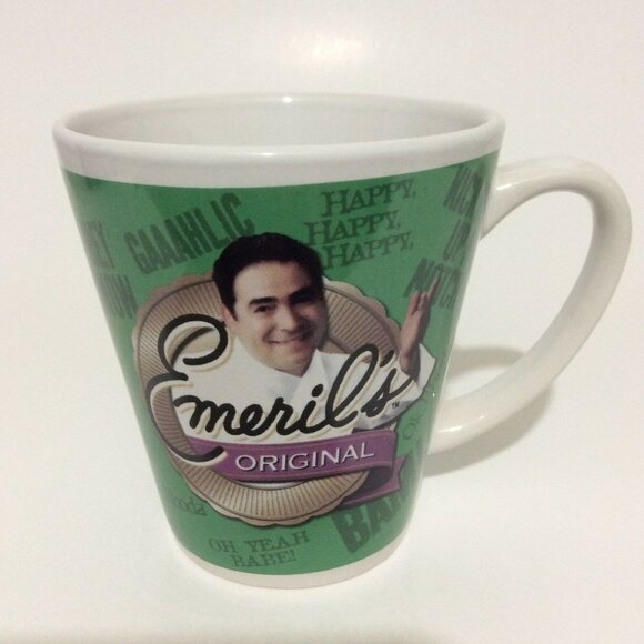 EMERILS Originals Coffee Mug Cup BAM Kick It Up - Picture 2 of 12